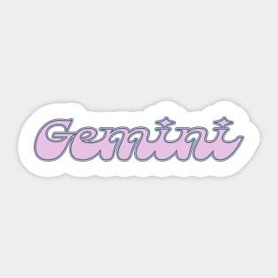 For The Geminis Sticker